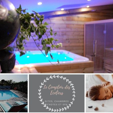 Le Comptoir Des Ecoliers Bed and Breakfast Gémozac Eksteriør billede